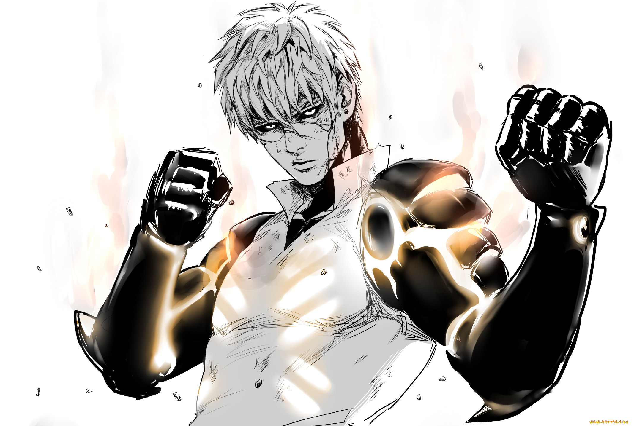 , one punch man, , , , , one, punch-man, punch, man, genos, , 